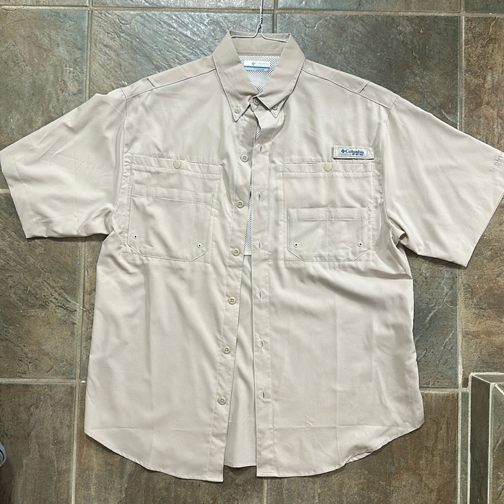 Columbia PFG Performance Fishing Hiking Shirt NWOT Small